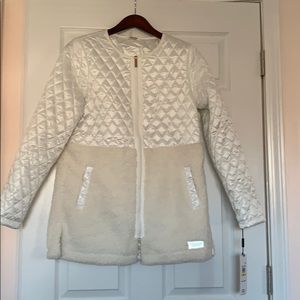 White Calvin Klein jacket